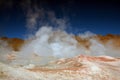 Geyser in bolivia Royalty Free Stock Photo