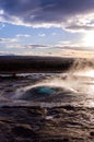 Geyser - bubble Royalty Free Stock Photo
