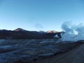 Geyser Chile bolivia mountain hot spring water panorama