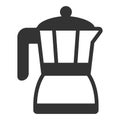 Geyser coffee maker_1 Royalty Free Stock Photo