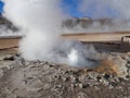 Geyser del tatio, atacama desert Chile Royalty Free Stock Photo