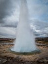 Geyser eruption, Iceland