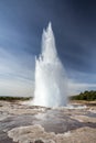 Geyser explosion