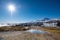 Geyser in Haukadalur Valley, Iceland Royalty Free Stock Photo