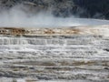 Geyser pool in Yellowstone national park,USA Royalty Free Stock Photo