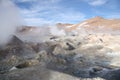 Geyser Sol de Manana in Bolivia Royalty Free Stock Photo