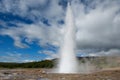 Geyser Strokkur in Iceland Royalty Free Stock Photo