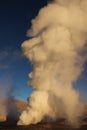 The geysers at Sol de la Manana Royalty Free Stock Photo