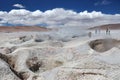 Geysers Sol Manana, Sur Lipez, South Bolivia Royalty Free Stock Photo