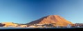 Landscape of . Taken during the sunrise at Geysers of Tatio at Los Flamencos national reserve in Atacama desert (CHILE