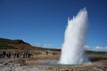 Geysir eruption