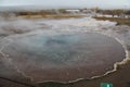 The Geysir Hot Springs in Iceland Royalty Free Stock Photo