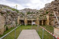 Ggantija is a megalithic temple complex from the Neolithic era