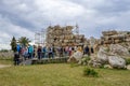 Ggantija is a megalithic temple complex from the Neolithic era