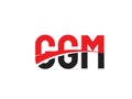 GGM Letter Initial Logo Design Vector Illustration