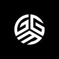 GGM letter logo design on white background. GGM creative initials letter logo concept. GGM letter design