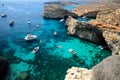 Ghajn Tuffieha Bay in Malta