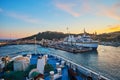 The port of Ghajnsielem, Gozo Island, Malta