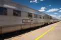 The Ghan in Alice Springs