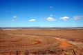 On the Ghan, looking out of the window