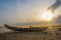 Ghana Boat Sunset Accra