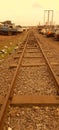 Ghana Railway V1 Royalty Free Stock Photo