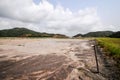 Ghana Tailings Pond Royalty Free Stock Photo
