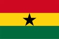 Ghanaian Flag of Ghana