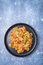 Ghanaian Jollof Rice Royalty Free Stock Photo