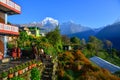 Himalaya Mountains, view from Ghandruk, Nepal