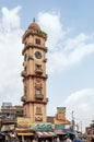 Ghantaghar clock tower kanpur Birhana Rd, Naya Ganj, Collectorganj, Royalty Free Stock Photo