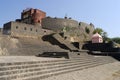 Ghat on river Nira and Bhimas confluence and a Temple of Laxmi Narsihpur