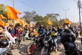 Indian people participating in protest Royalty Free Stock Photo