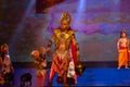 Artists playing ramayan character in ramlila