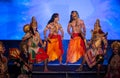 Artists playing ramayan character in ramlila