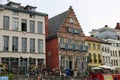 Ghent, Belgium architecture house colors