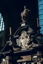 GHENT, BELGIUM - August, 2019: Interior of Saint Michael church Sint-Michielskerk in Ghent. Roman Catholic Church devoted to St Royalty Free Stock Photo