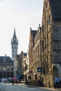 Street in the old town in Ghent, Belgium