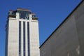 Book Tower or boekentoren of Ghent, Belgium. Architecture for the happy few.