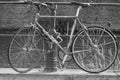 Ghent, Belgium, a city of water and bicycles. A vintage bike called Sarah.