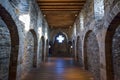 GHENT, BELGIUM - DECEMBER 05 2016 - Interior of the Medieval Gravensteen Castle in Ghent, Belgium