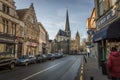 Ghent, East Flanders / Belgium - January 2017: Streets of old Ghent