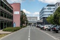 Ghent, Flanders Belgium - Contemporary buildings of the Academic hospital