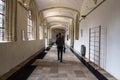 Ghent, Flanders - Belgium - Corridor of the Chapterroom in the Saint Pieters Abbey