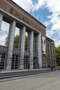 Ghent, Flanders - Belgium - Facade of the city museum of contemporary arts Royalty Free Stock Photo