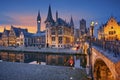 Ghent. Royalty Free Stock Photo
