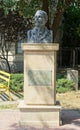 Gheorghi Rakovski statue in Tulcea, Romania Royalty Free Stock Photo
