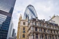 The Gherkin Building, City of London, United Kingdom Royalty Free Stock Photo