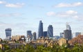 The Gherkin, Cheesegrater and Walkie Talike Buildings