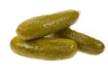 Gherkin isolated Royalty Free Stock Photo